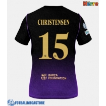 Fotballdrakt Herre Barcelona Andreas Christensen #15 Bortedrakt 2026-27 Kortermet